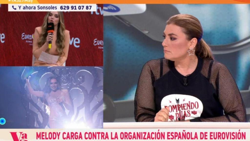 Lorena Vázquez durante su intervención.