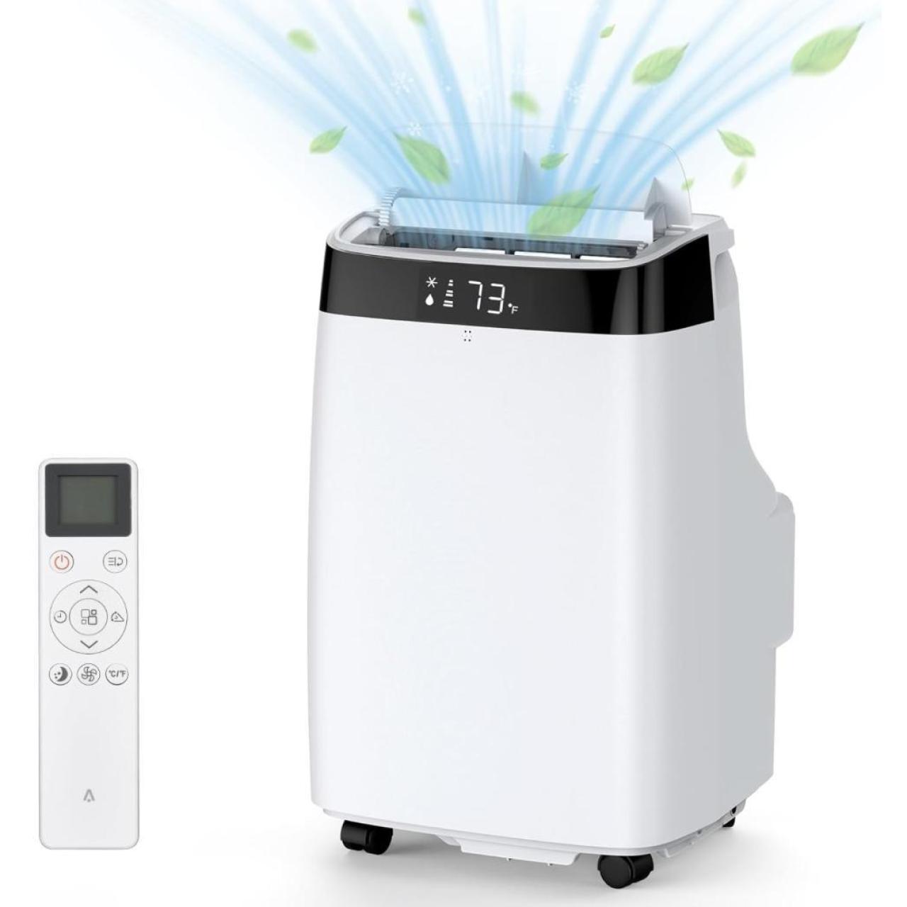 Este aire acondicionado de Walmart es ideal para espacios reducidos.