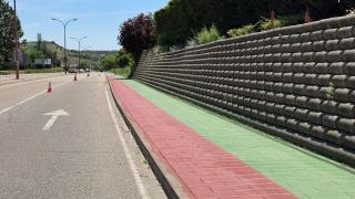 Carril bici en Zaratán