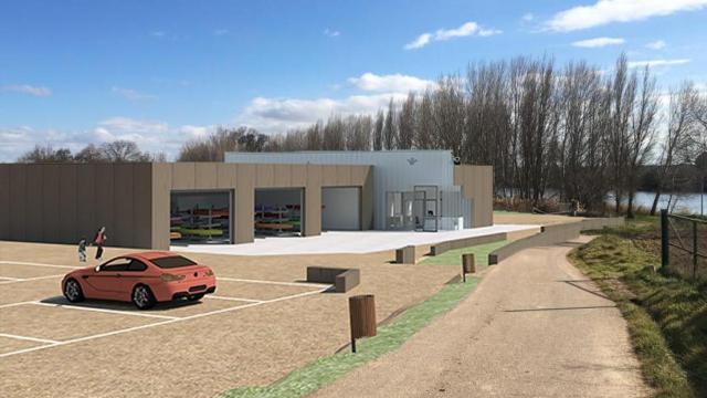 Proyecto del centro de piragüismo provincial en Tordesillas