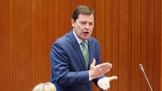 Intervención del presidente de la Junta Alfonso Fernández Mañueco en el Pleno de las Cortes de Castilla y León