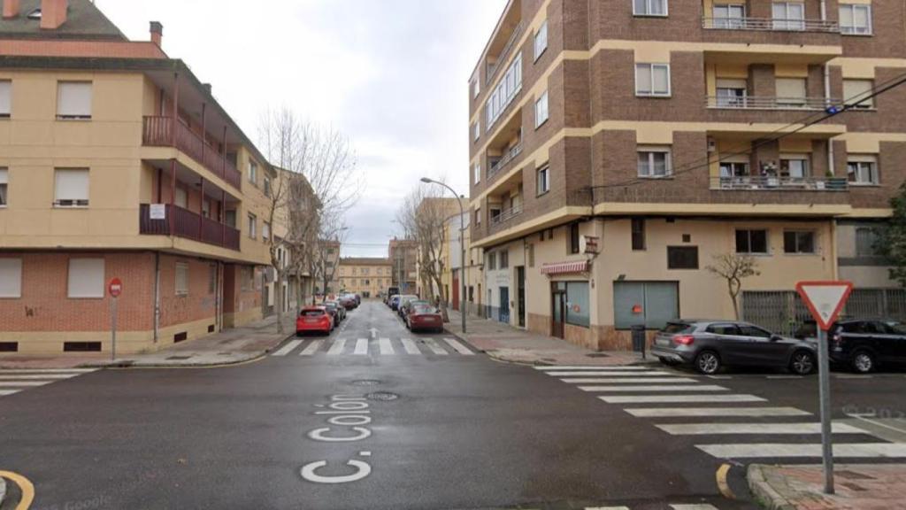 Calle Colón con calle Cuba en una imagen de Maps