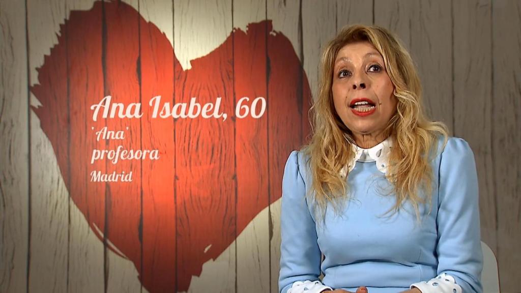 Ana Isabel, en 'First Dates'
