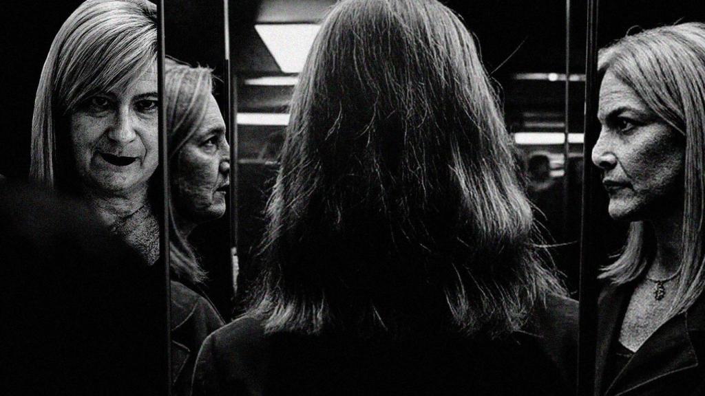 Leire Díez Castro en un fotomontaje.