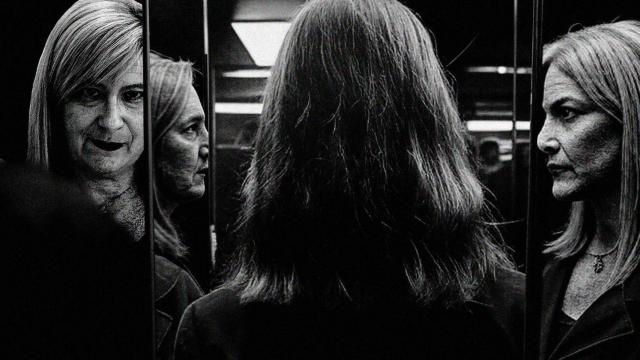 Leire Díez Castro en un fotomontaje.