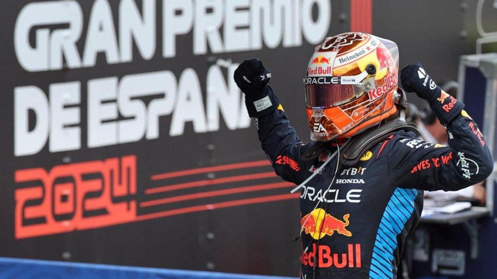 Max Verstappen, en el Gran Premio de España 2024, en el Circuito de Montmeló