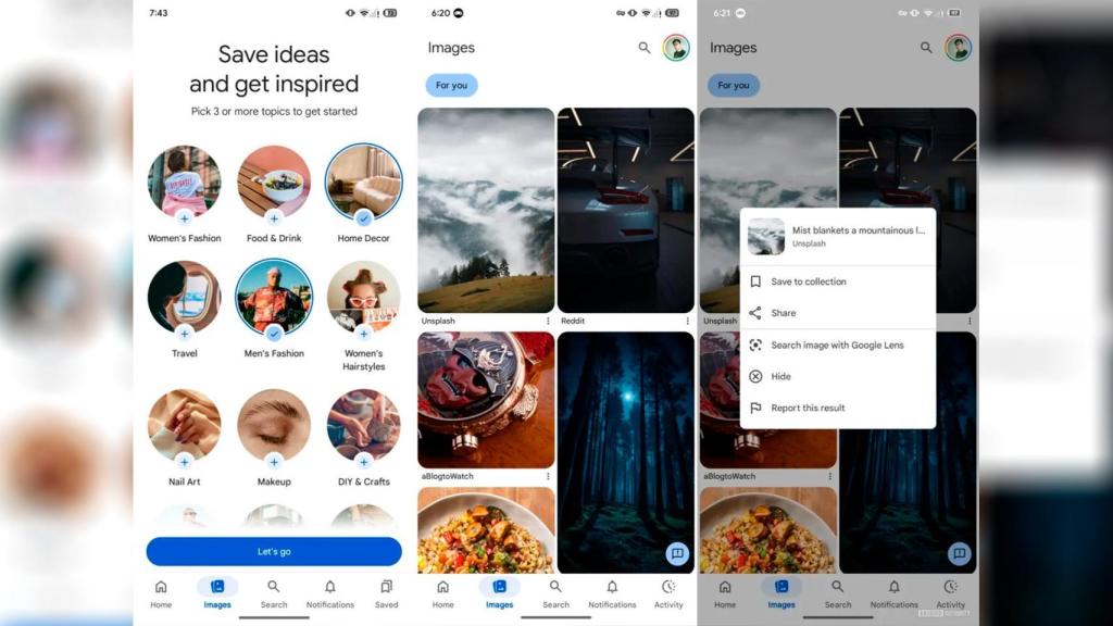 Lo nuevo de la app de Google