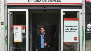 Una oficina de empleo en Madrid.