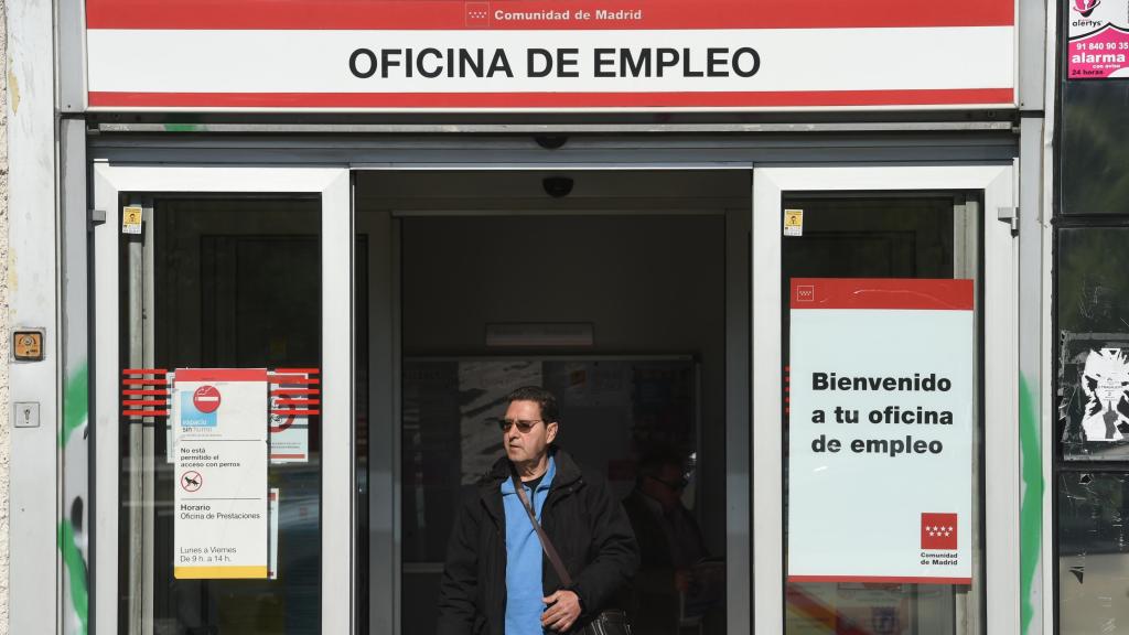 Una oficina de empleo en Madrid.
