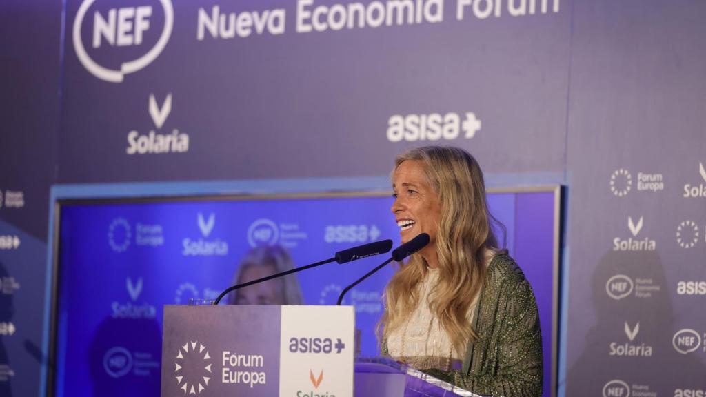 Rocío Albert este martes en el Nuevo Economía Forum.