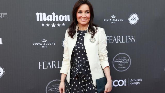 La vicepresidenta de EL ESPAÑOL posa antes de la entrega de galardones.