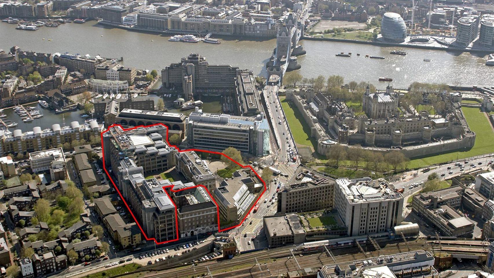La antigua sede de la Real Casa de la Moneda en Londres, un lugar histórico junto a la Torre de Londres y St Katharine’s Docks, está siendo transformada en la futura embajada de China.
