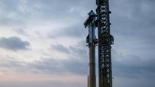 Starship preparada para el noveno lanzamiento