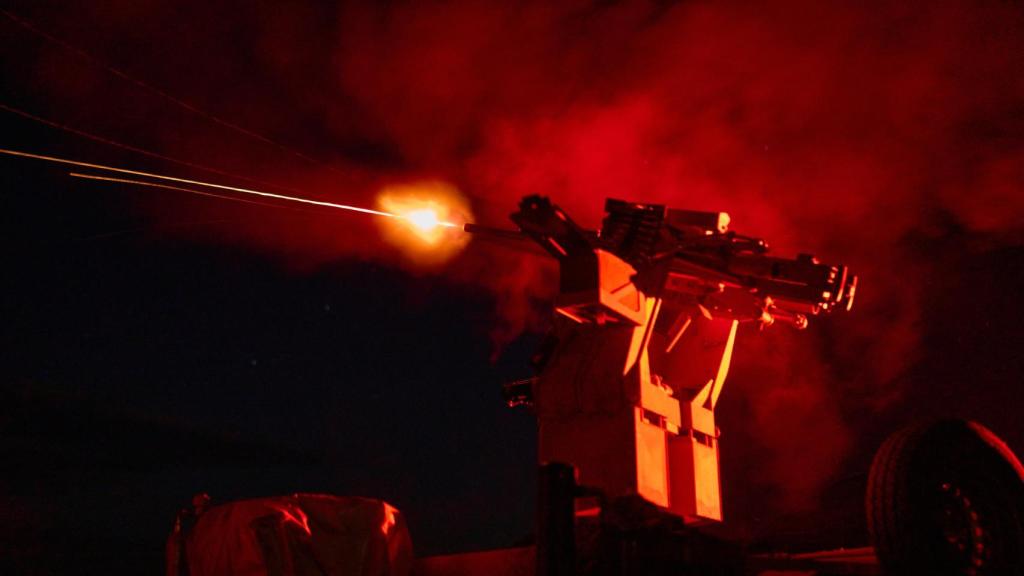 Sky Sentinel funciona con balas convencionales