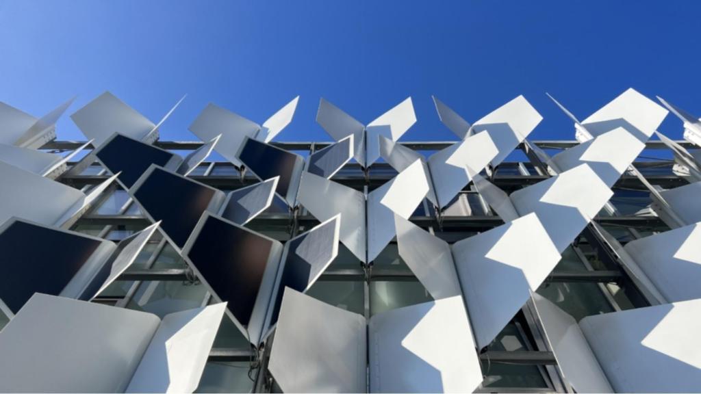 Fachada adaptativa FlectoLine en el Jardín Botánico de Friburgo