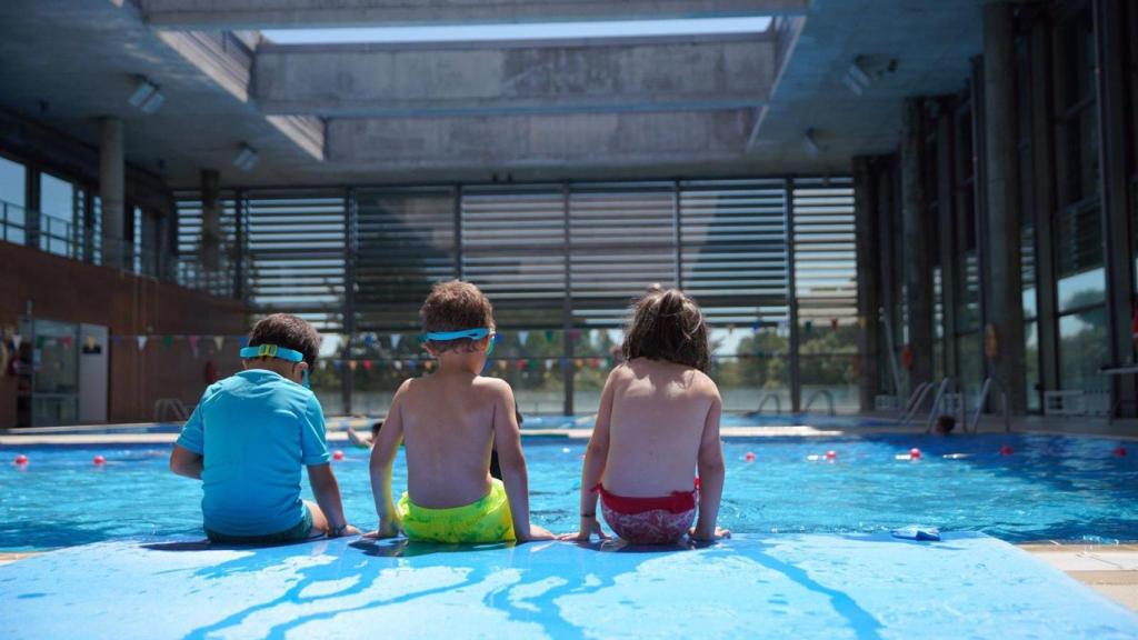 Imagen de archivo de campamento de verano.