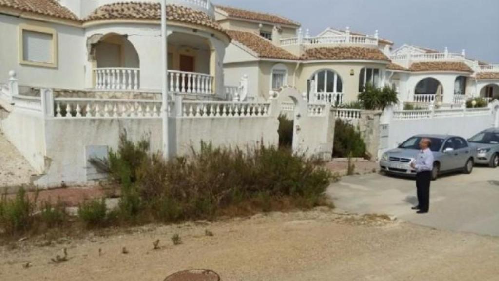 Una imagen de archivo de unas viviendas  de la Urbanización Camposol en Mazarrón.