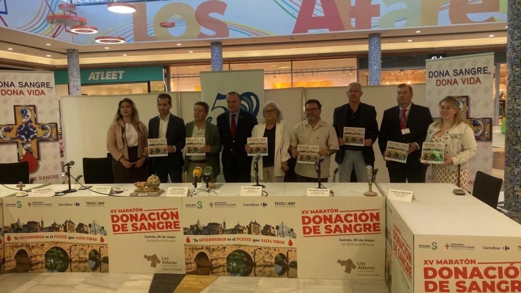 Presentación de la XV Maratón Donación Sangre de los Alfares.
