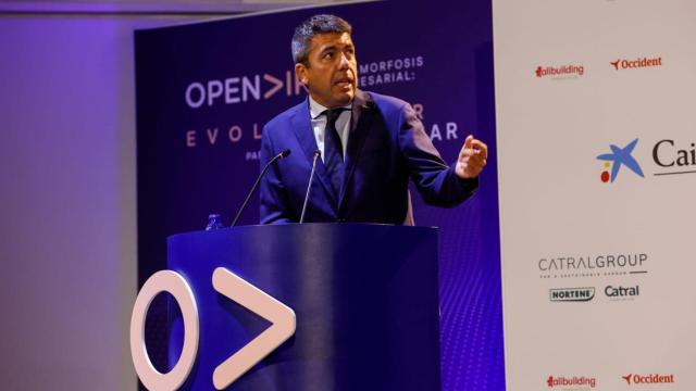 El presidente de la Generalitat, Carlos Mazón.