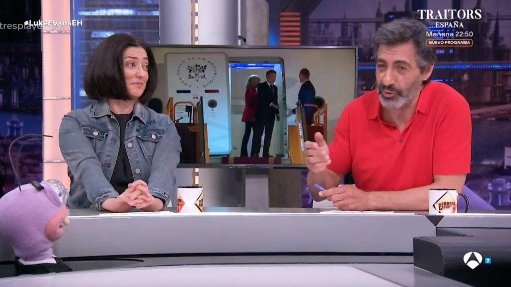 Rosa Belmonte y Juan del Val en 'El Hormiguero'.