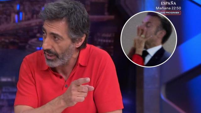 Juan del Val en 'El hormiguero' y la imagen viral del manotazo de Brigitte Macron a su marido.