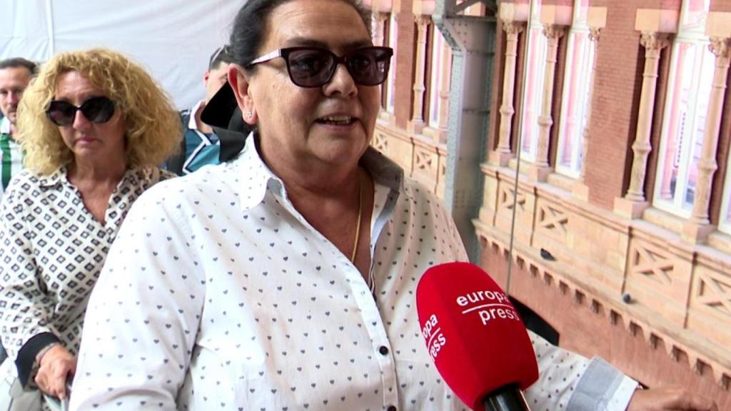 María del Monte, inmortalizada por la agencia Europa Press.