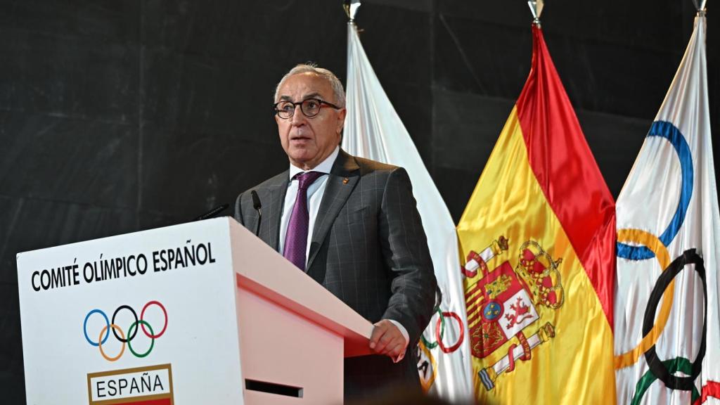 Alejandro Blanco, en la Asamblea General Extraordinaria del COE