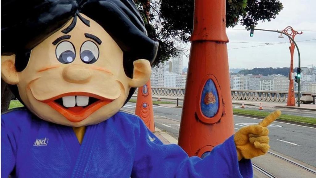 Cartel de la edición 37 del Trofeo Miguelito de judo.