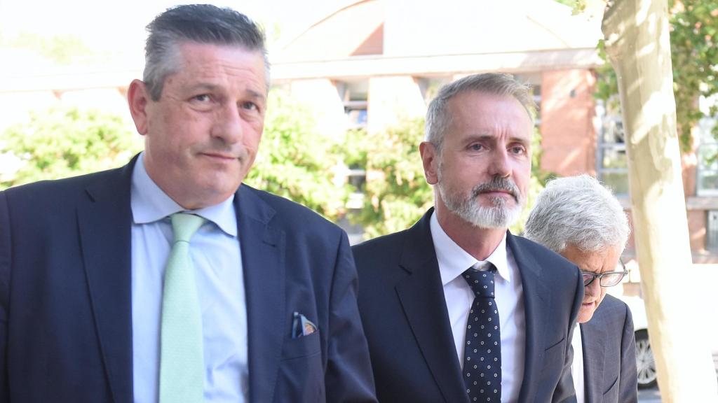 Murtra, a su llegada a los Juzgados.