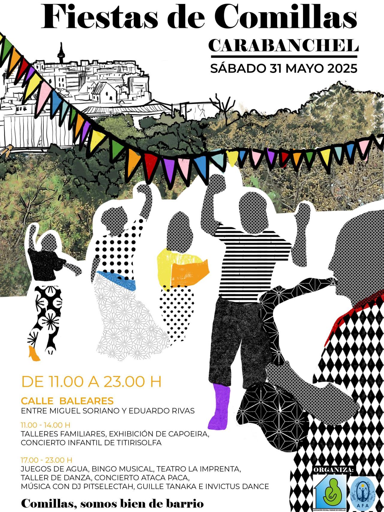 Cartel Fiesta Comillas