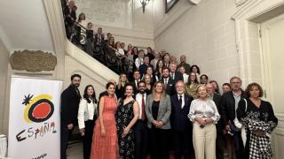 Imagen de la presentación de Sevilla, ciudad de ópera en Bruselas.