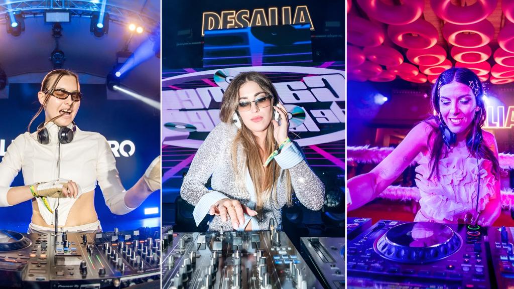 Vilu, Carmen e Innmir en Desalia.