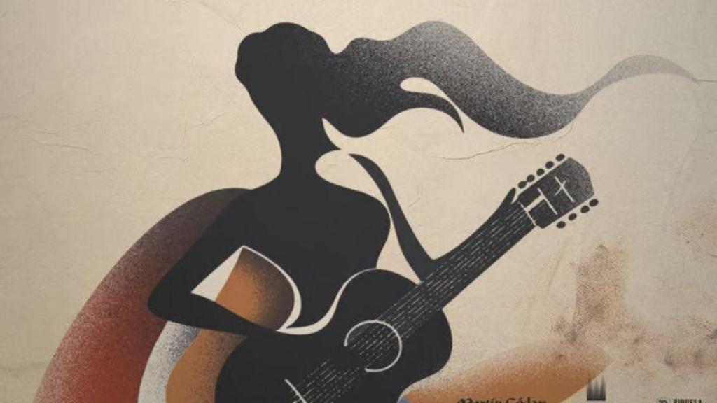 Cartel de la segunda edición del Festival de Flamenco Riquela.