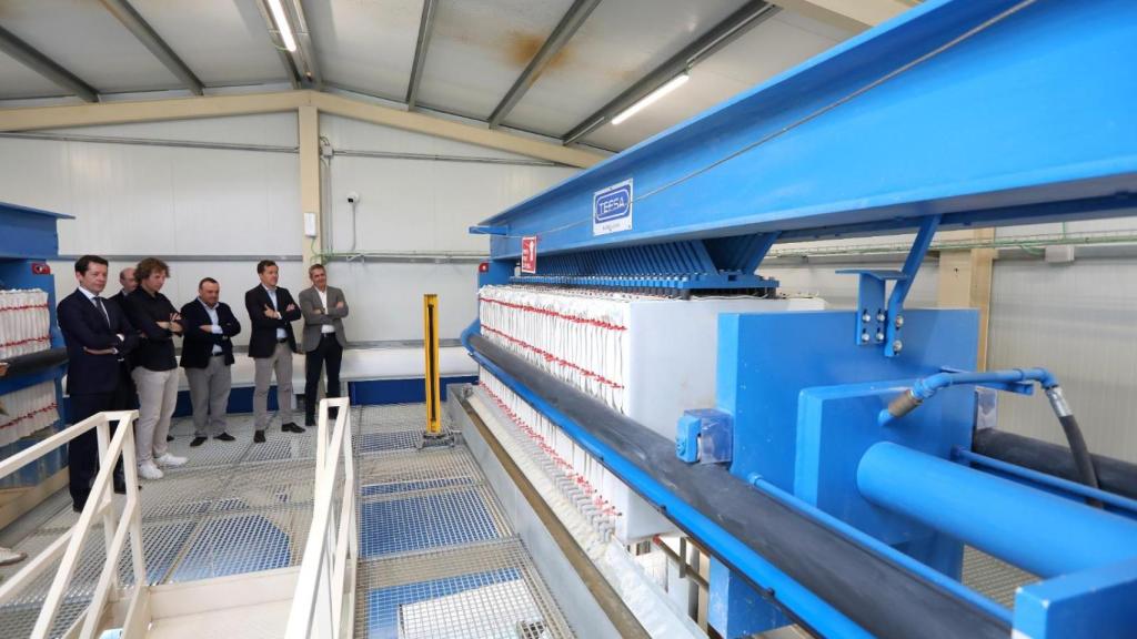 Nueva línea en la depuradora de Toledo.