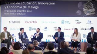 La mesa redonda 'España como punto de atracción de talento internacional'.