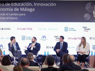 La mesa redonda 'España como punto de atracción de talento internacional'.