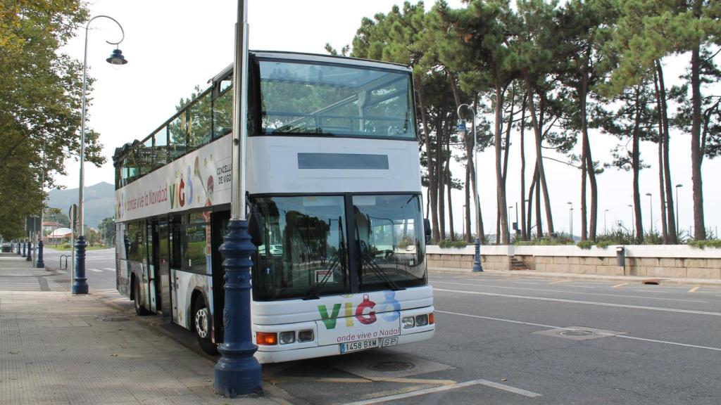Bus Turístico de Vigo, en Samil