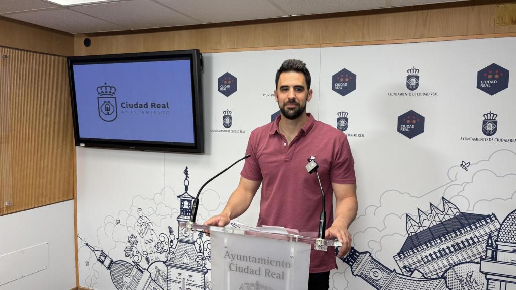 El concejal de Deportes de Ciudad Real, Pau Beltrán.