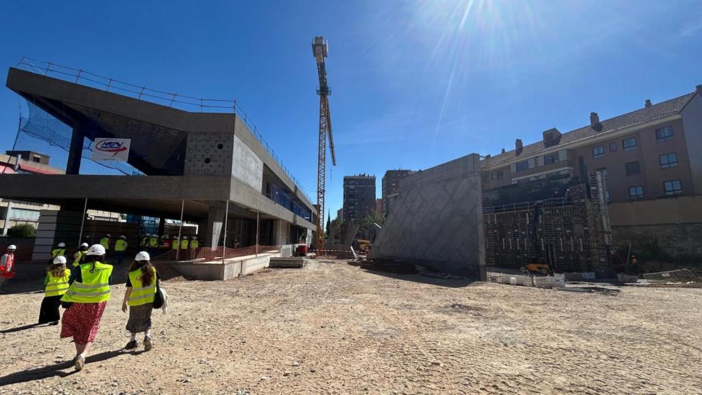 Las obras del Centro Cívico Hispanidad.