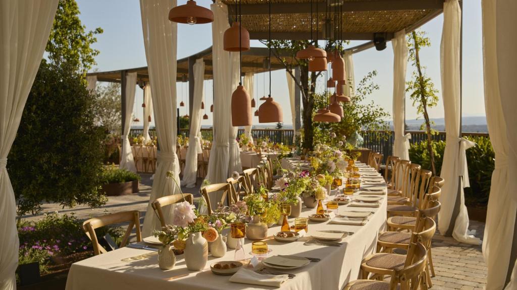 La cena del 25 aniversario de Las Rozas Village.