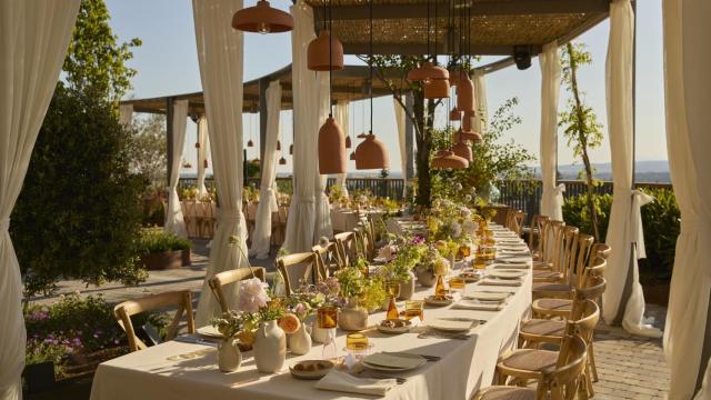 La cena del 25 aniversario de Las Rozas Village.