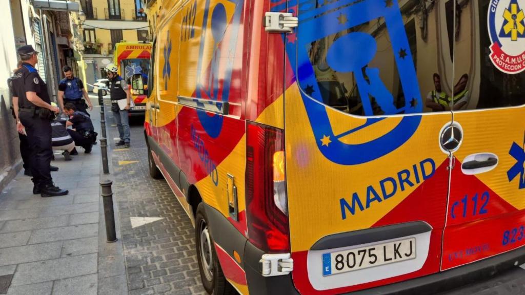 El Samur en la calle del Oso.