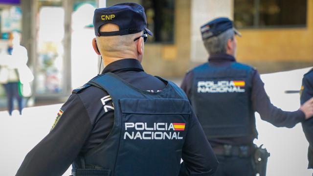Agentes de la Policía Nacional de Salamanca