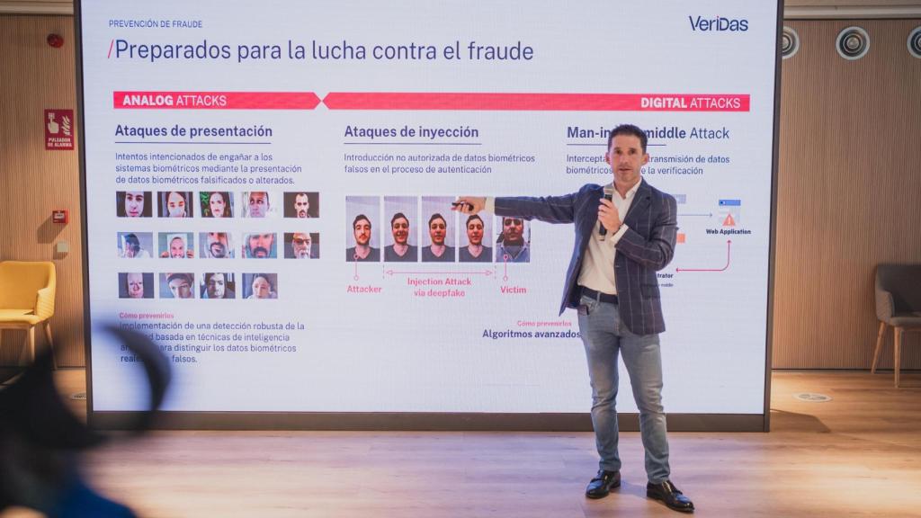 Eduardo Azanza, CEO de Veridas, en el ‘Identity & Business Day’.