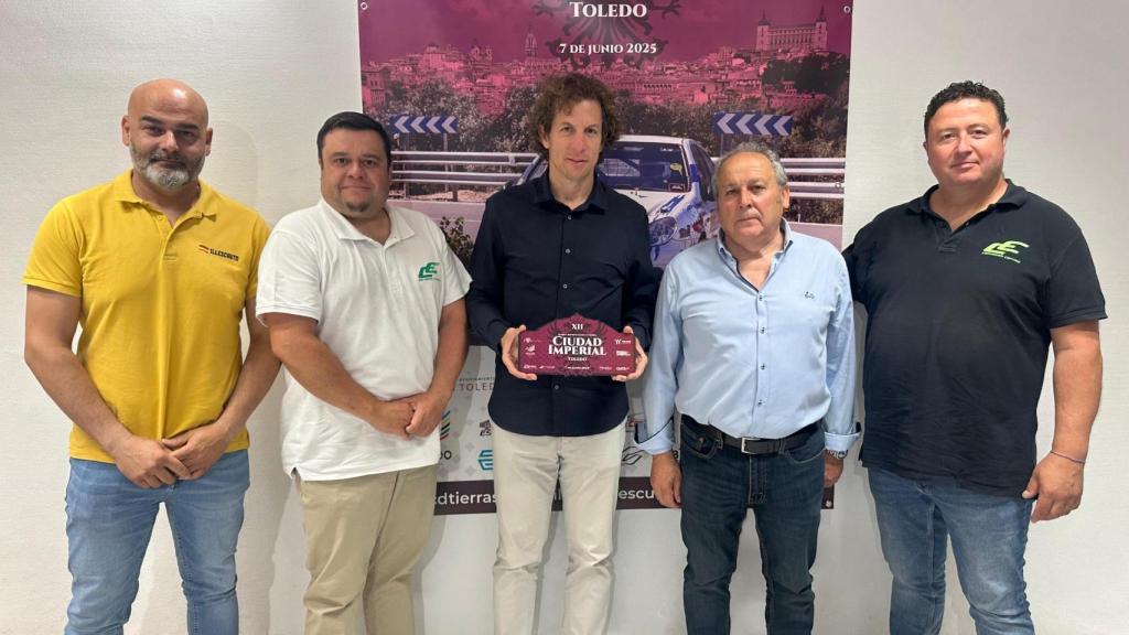 Presentación del rally en el Ayuntamiento.