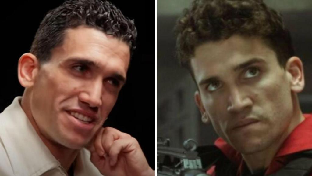 Jaime Lorente y su personaje, Denver.