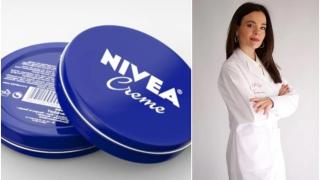 Helena Rodero, farmacéutica especialista en cosmética, alerta sobre la crema Nivea de la lata azul.
