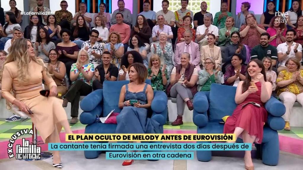 'La familia de la tele'.