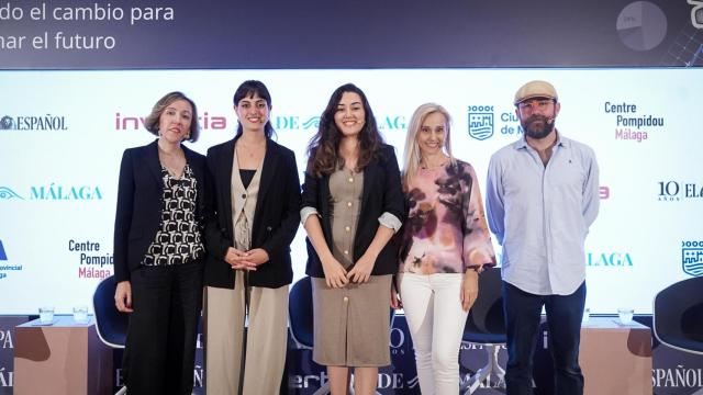 Una imagen de los ponentes.