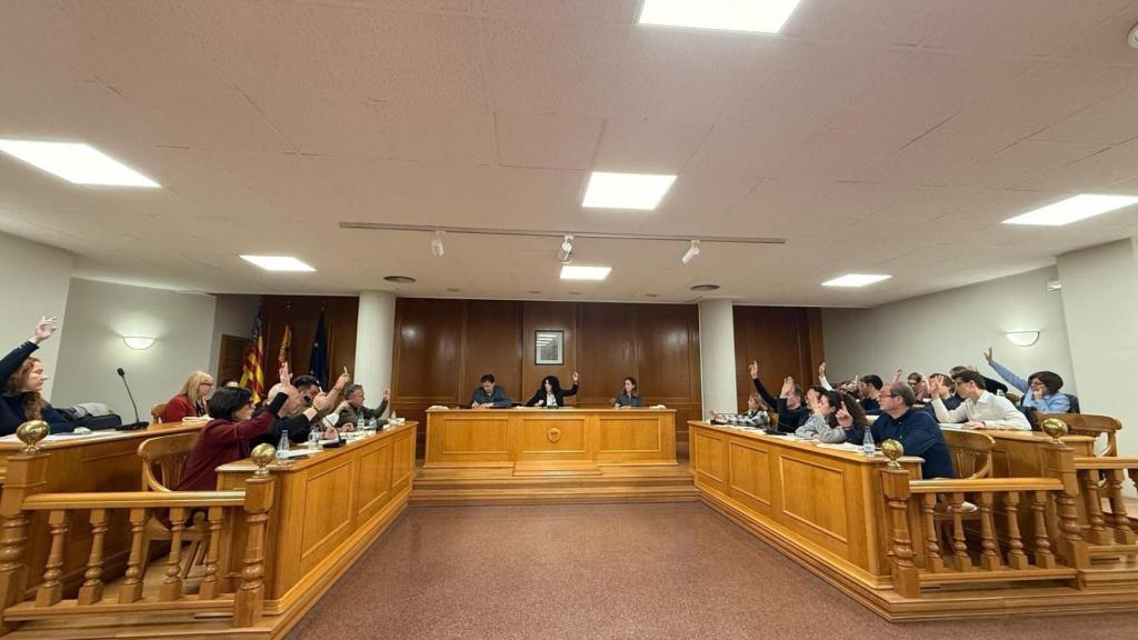 Imagen de archivo del pleno municipal de Quart de Poblet. Ayto Quart